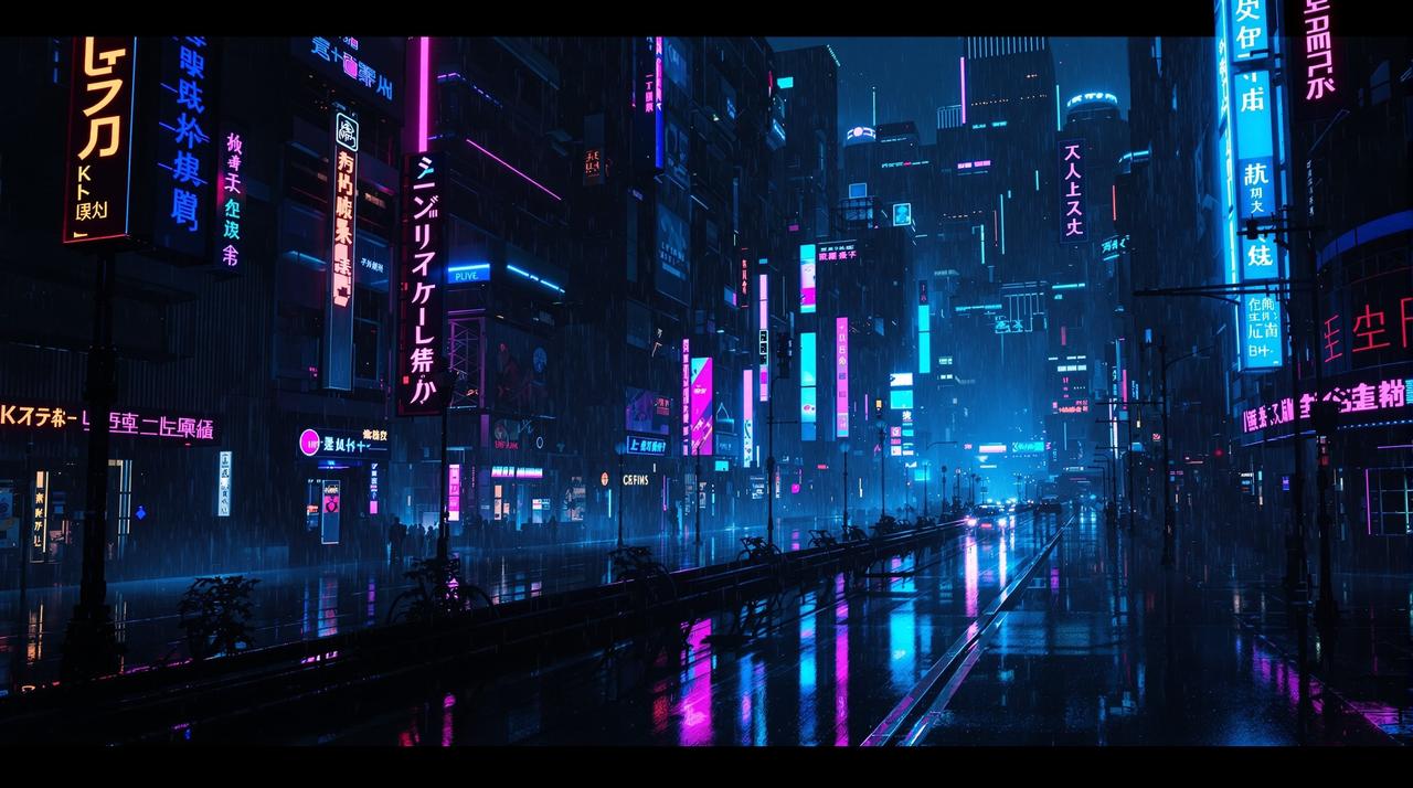 新新漫画官网 - 赛博朋克未来都市全景